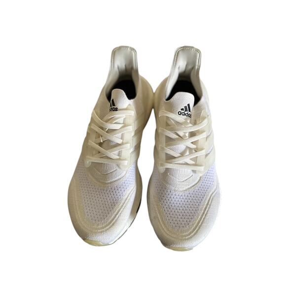 Adidas Ultraboost 21  Primeblue Cloud White Running Shoes – Excellent Condition - Picture 4 of 4